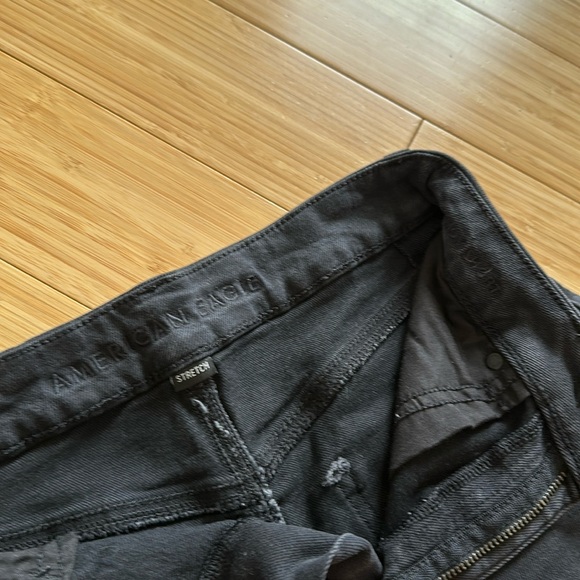 PRICE DROP!💛 American eagle curvy mom short black - Picture 3 of 4